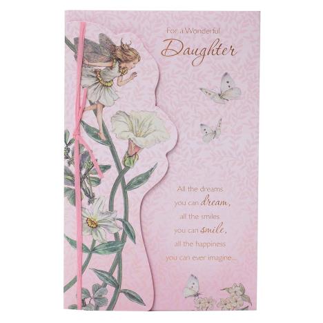 Flower Fairies Wonderful Daughter Birthday Card £4.25